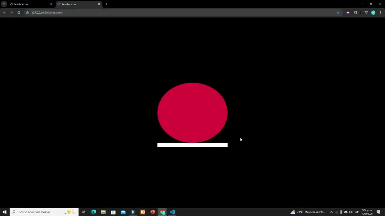 BOMBOM CON HTML Y CSS