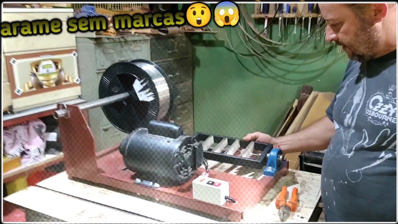 montando meu batedor de arame