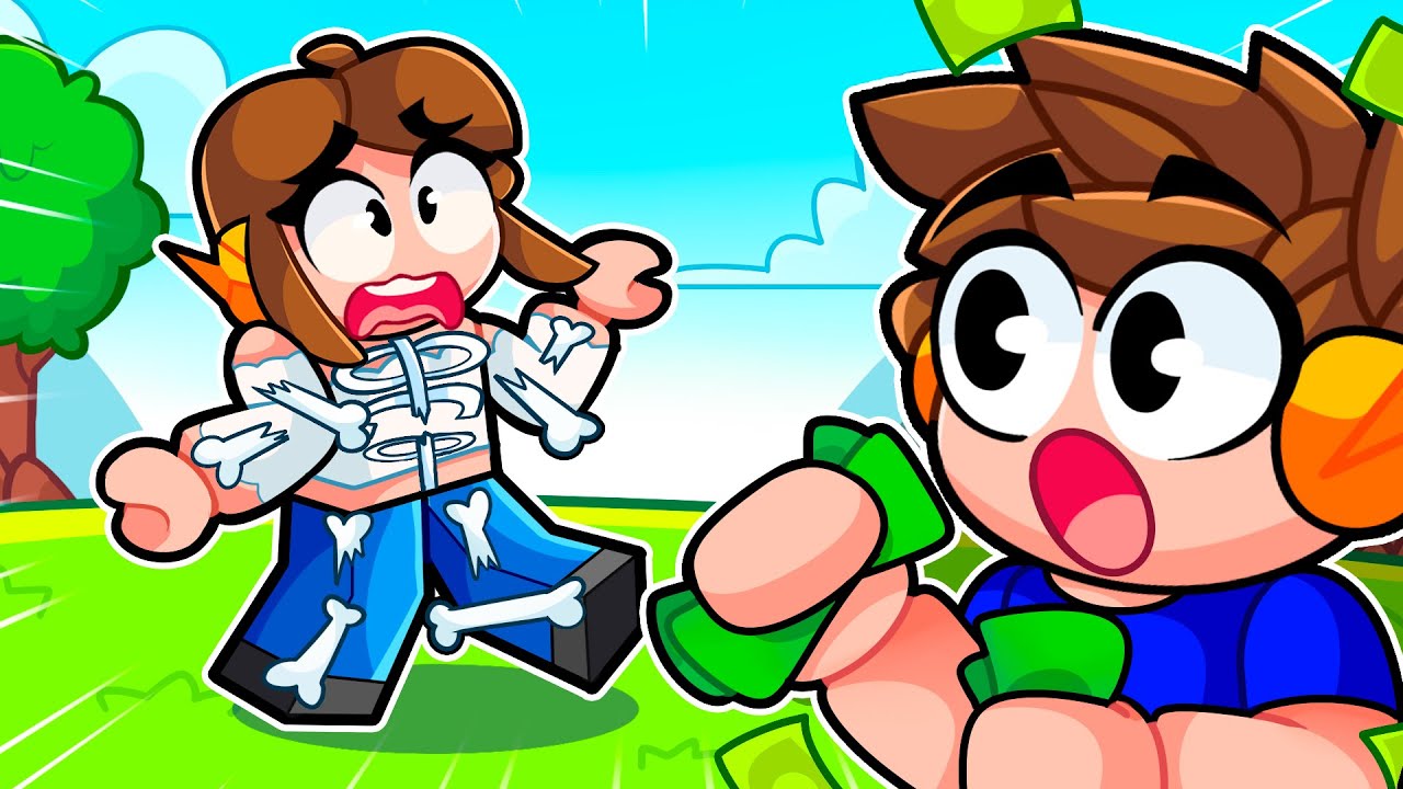 GASTEI R$100.000 para QUEBRAR OSSOS no ROBLOX!