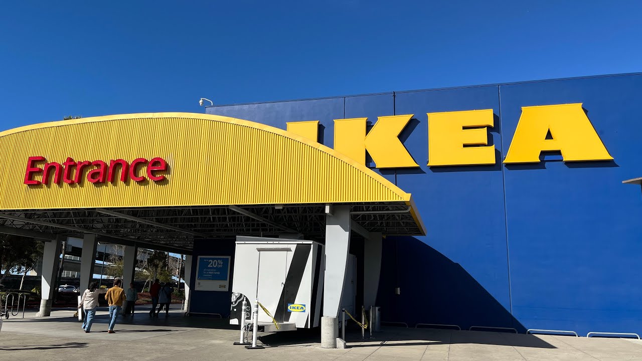 IKEA. Красная корзинка. Часть 1. Город Эмери  Вилл. #Ikea