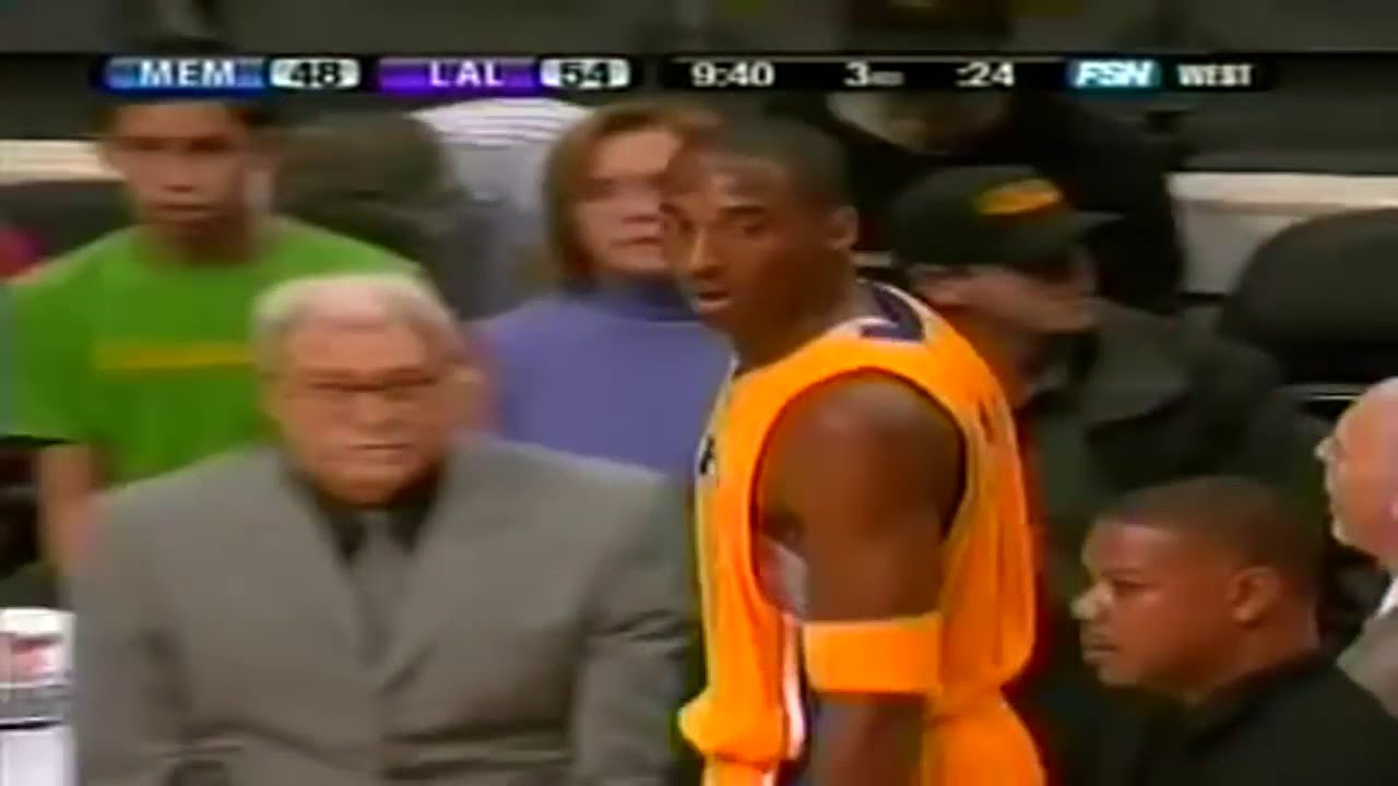 Kobe Bryant KNOCK OUT Mike Miller  REVENGE PLAY!!!