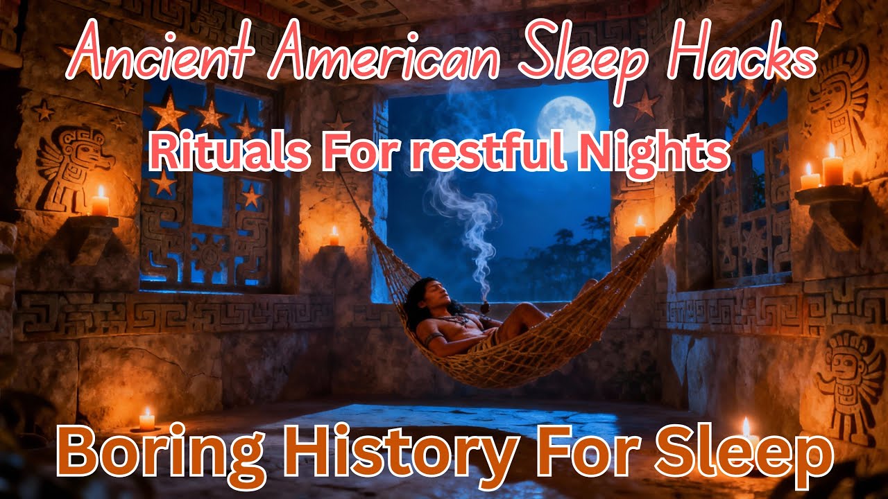 Boring History For Sleep | Ancient American Sleep Hacks: For Restful Nights @history-ledger