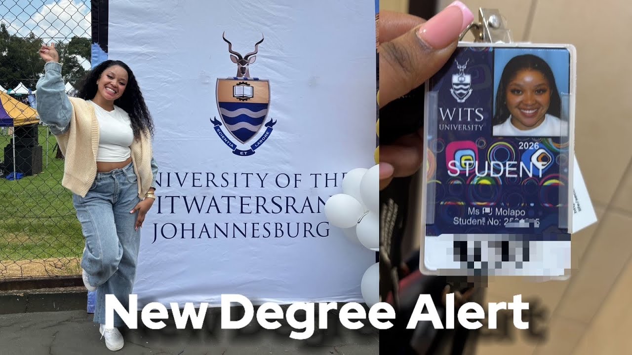 LIFE UPDATE| New Degree Alert| Move in to res with me| Wits LLB Student 