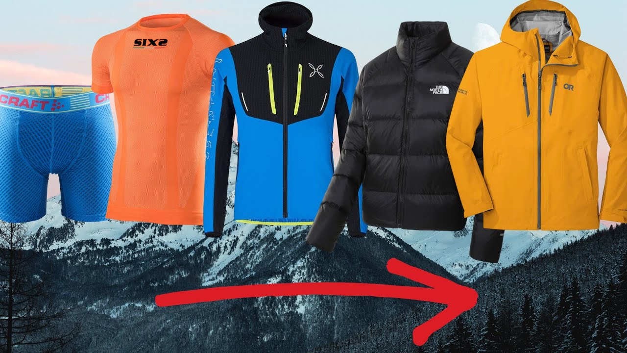 Come vestirsi in montagna? Come vestirsi 