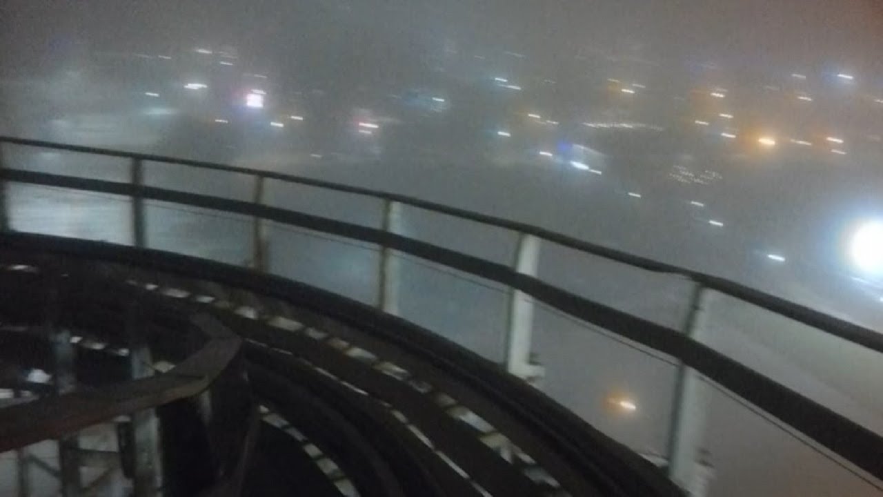 Boardwalk Bullet - Kemah Boardwalk - Front Row Night (4K HD POV) - February 2023