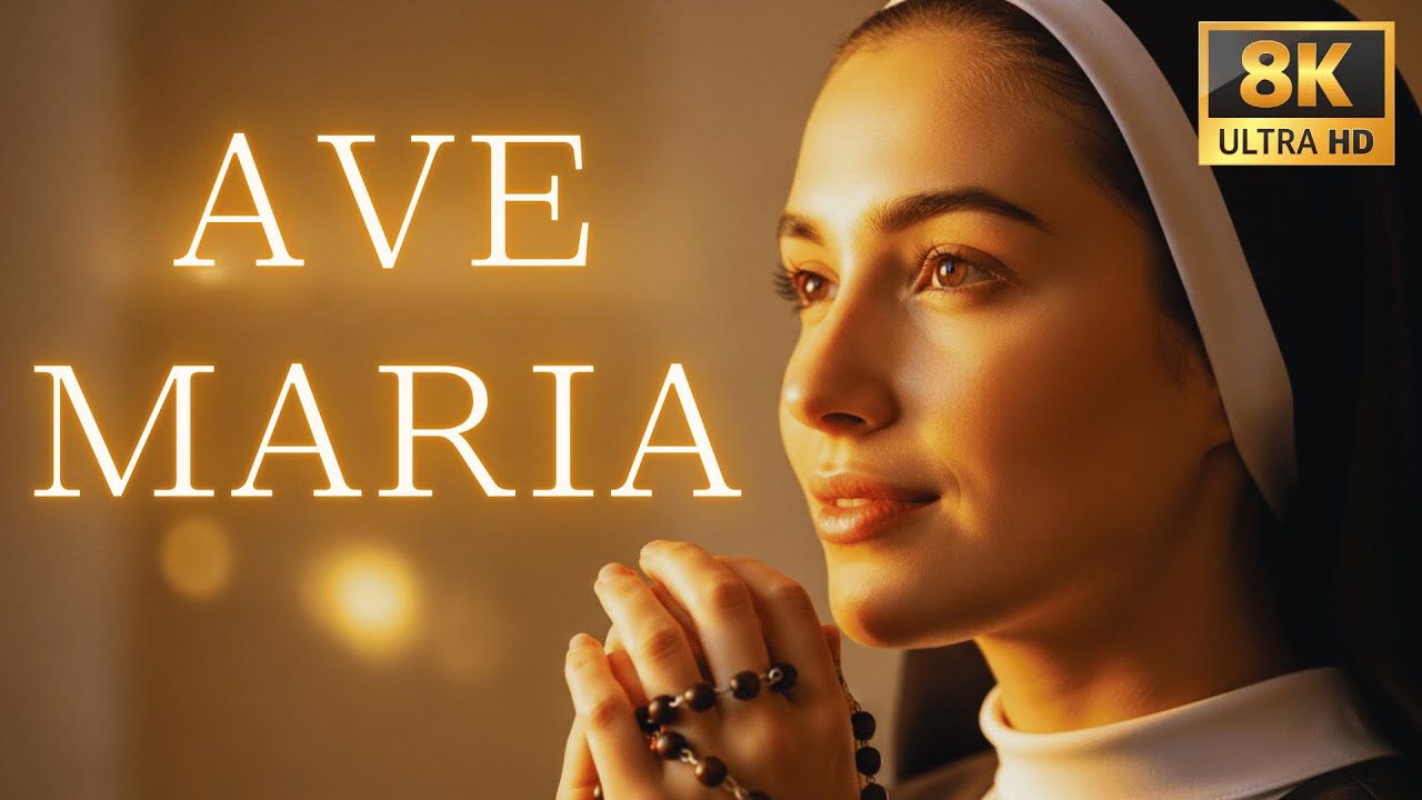 Ave María Gregoriano para Meditar | Coro Santo que Invoca Consuelo Divino, Amor Contemplativo