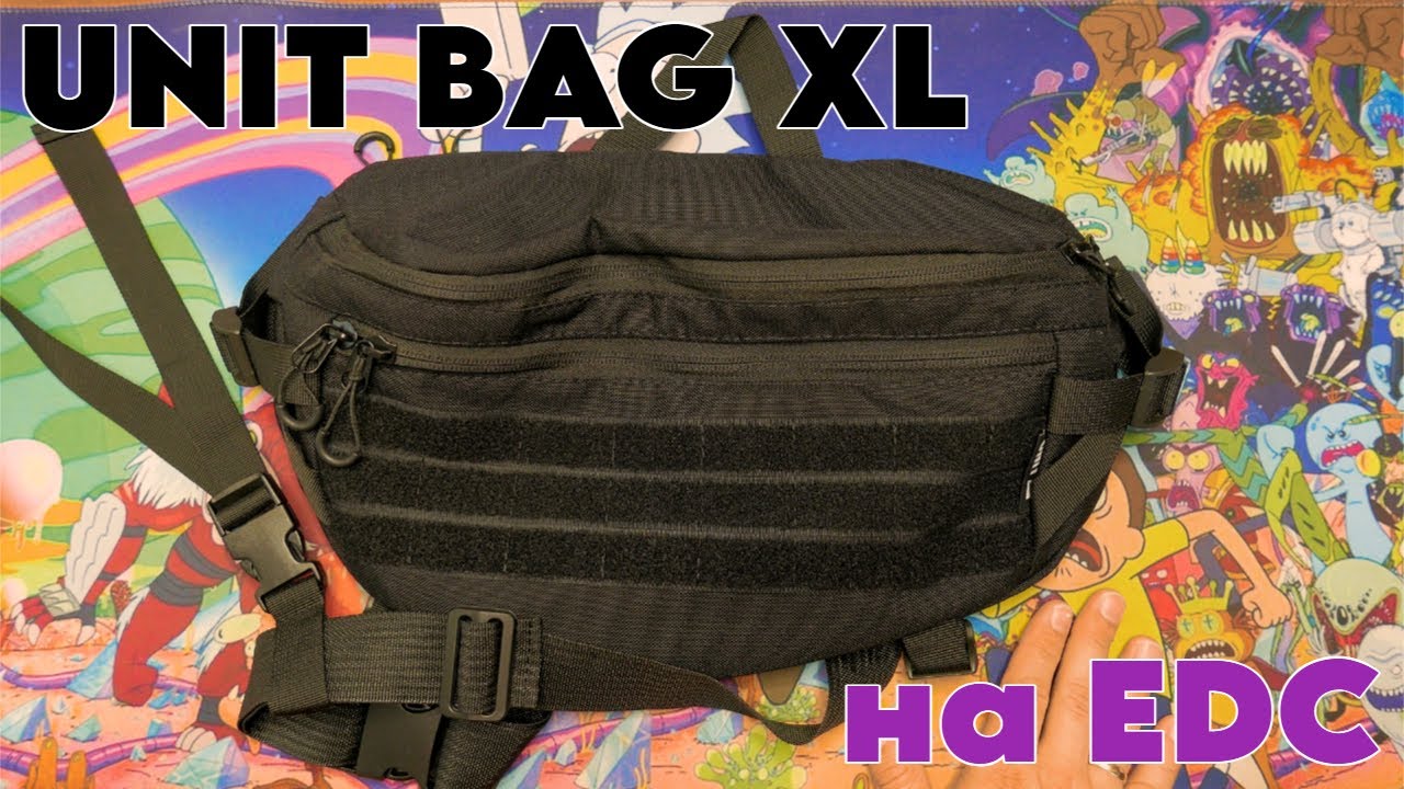 ОГРОМНАЯ EDC БАНАНКА - UNIT BAG XL - РАЗМЕР ИМЕЕТ ЗНАЧЕНИЕ