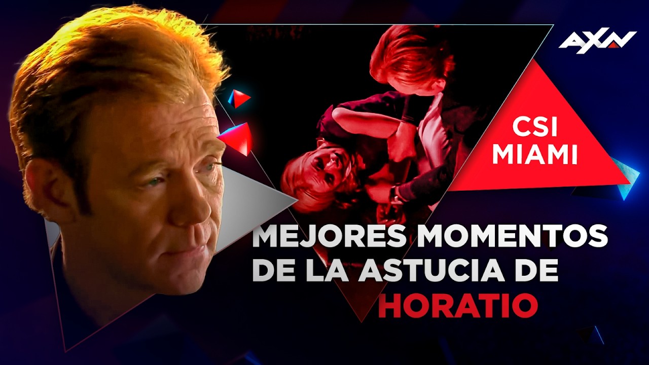 Top 5 veces que Horatio descubrió al verdadero culpable  | CSI: Miami |  AXN Latinoamérica