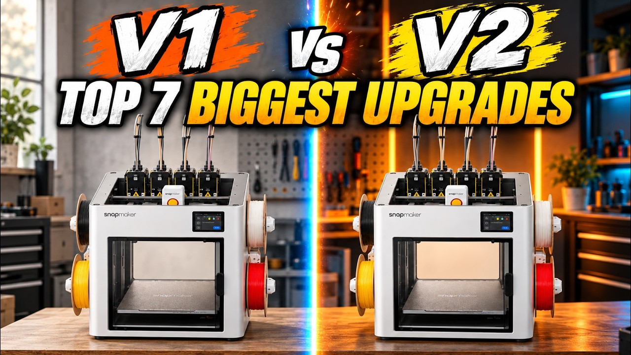 Snapmaker U1 V2.0! Тот же принтер, ОГРОМНЫЕ обновления! СМОТРЕТЬ ВСЕМ!