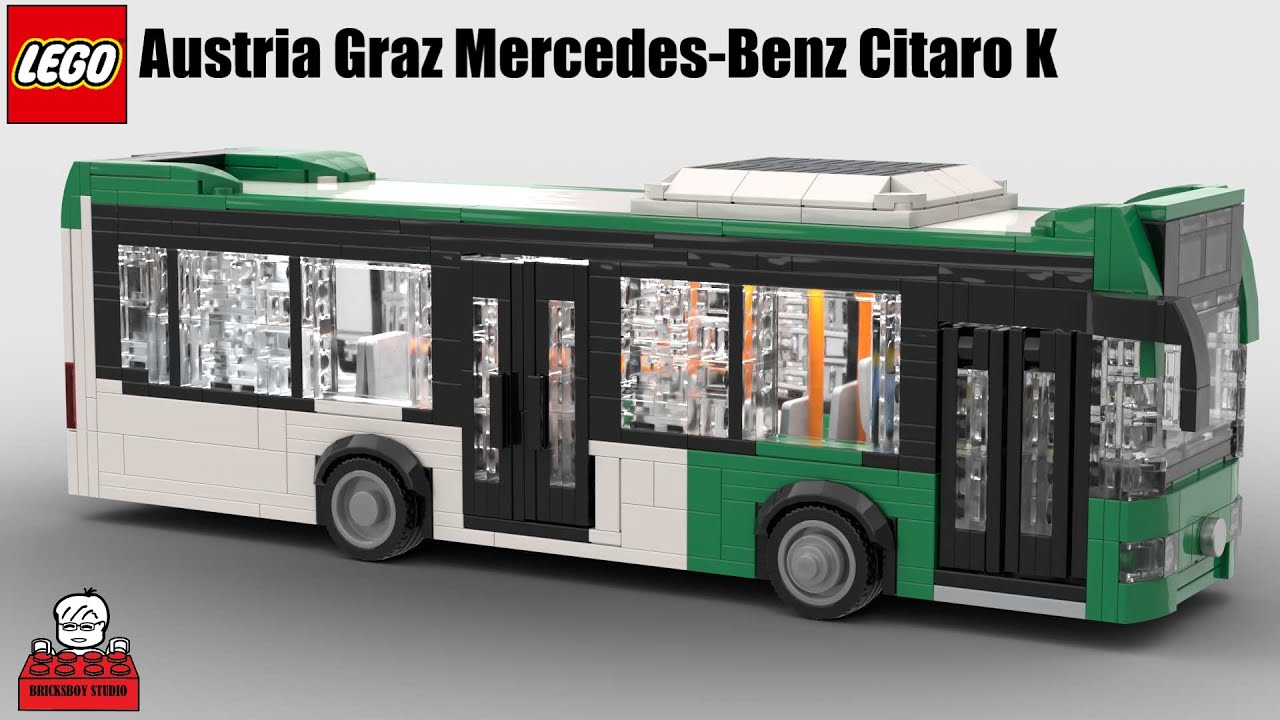 LEGO MOC #69-3 Mercedes Benz O530 Citaro K Austria Graz Bus