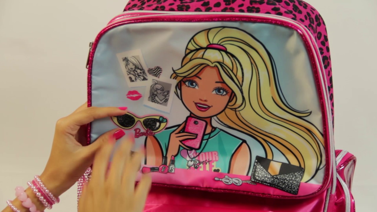 Unboxing - Mochila con espejo Barbie - Vuelta a clases 2017