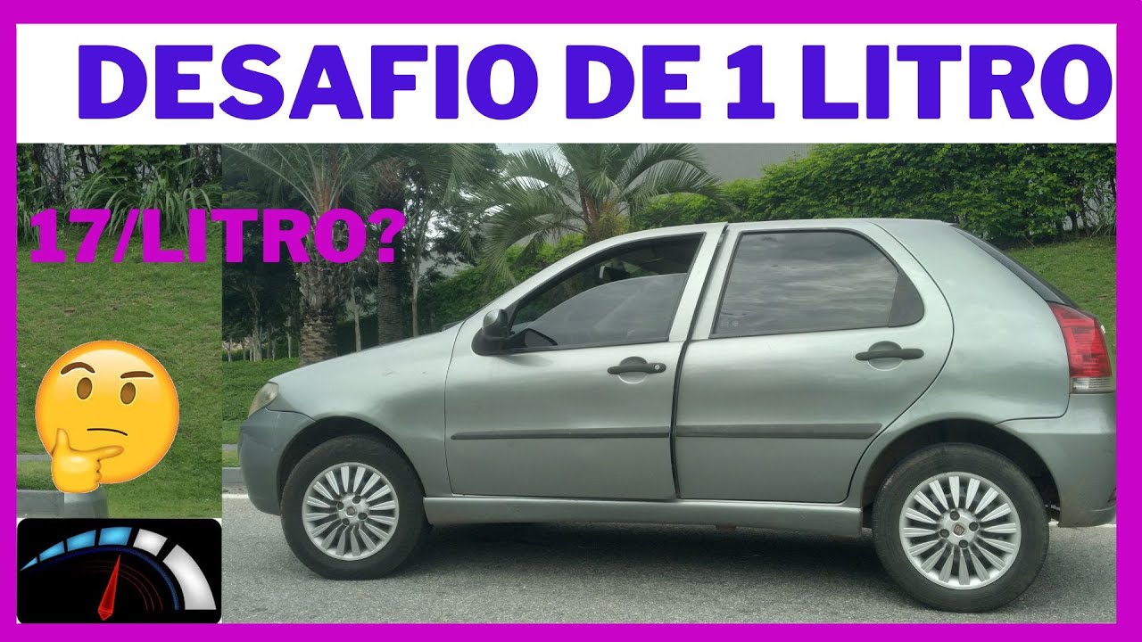 CONSUMO DO PALIO 2010 (CONTRA PROVA) VAMOS VER SE REALMENTE O PALIO FAZ 17 POR LITRO NA BR.