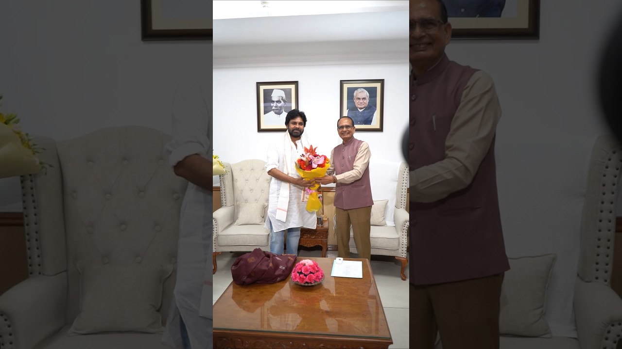 Andhra Pradesh Deputy Chief Minister Shri Pawan Kalyan a courtesy meet.