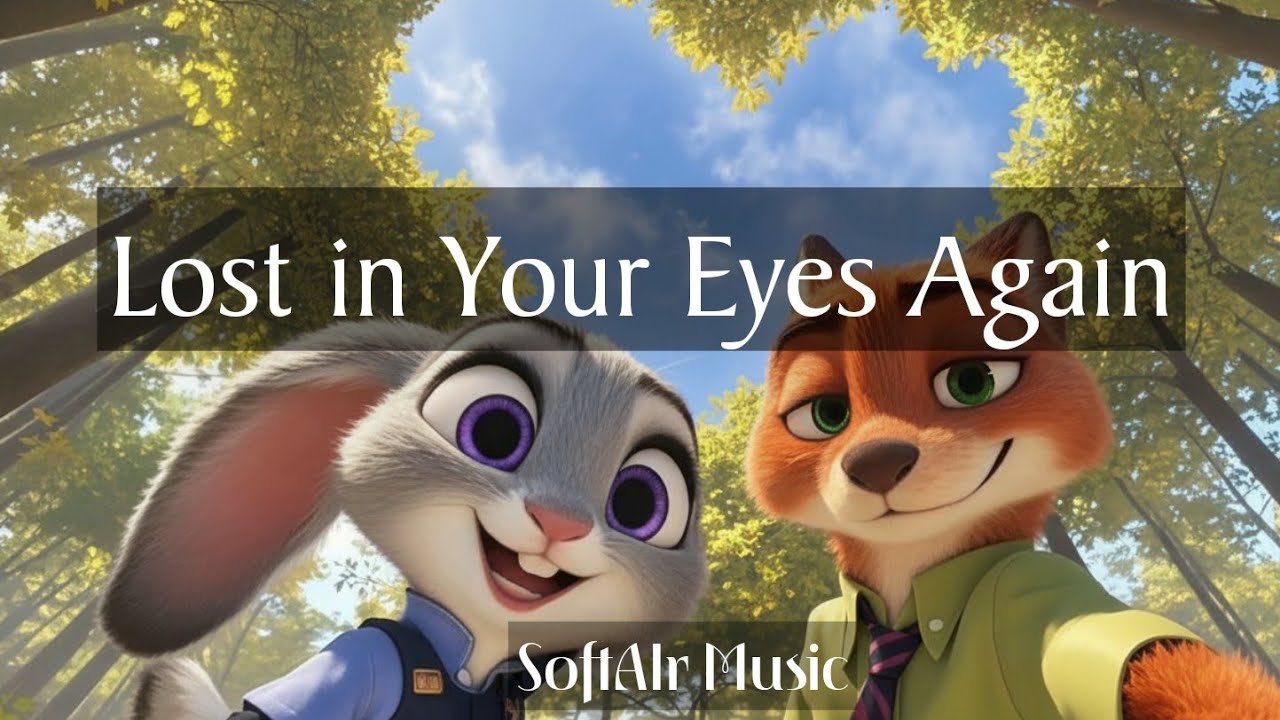 Lost in Your Eyes Again- Lyrics Video | Love songs | SoftAIr Music