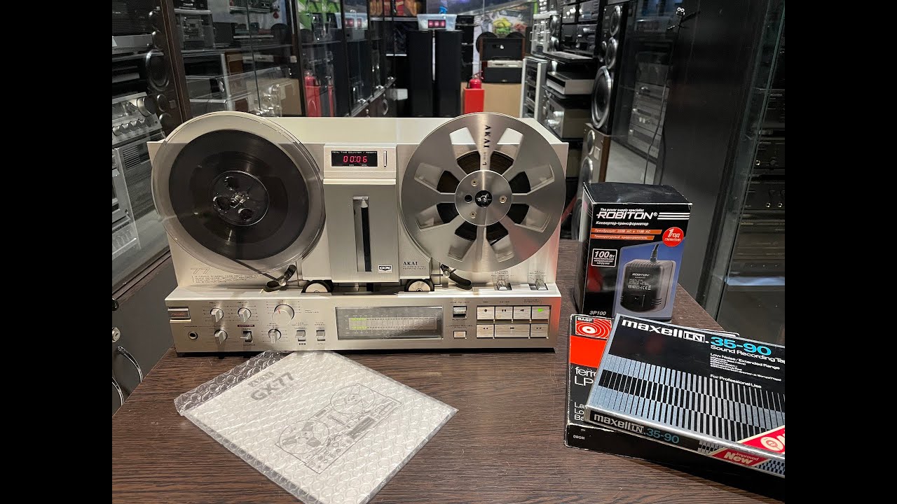vintagemoscow. reel to reel akai gx 77