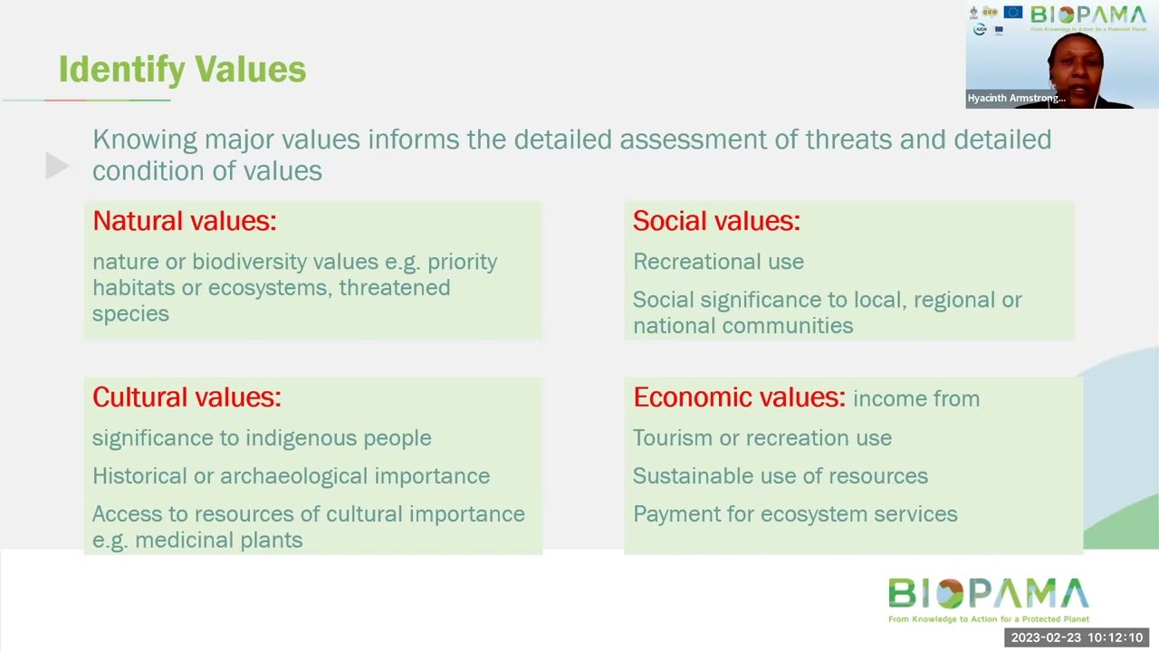 IUCN BIOPAMA METT4 Webinar - Completing the Detailed Assessments (ENGLISH)