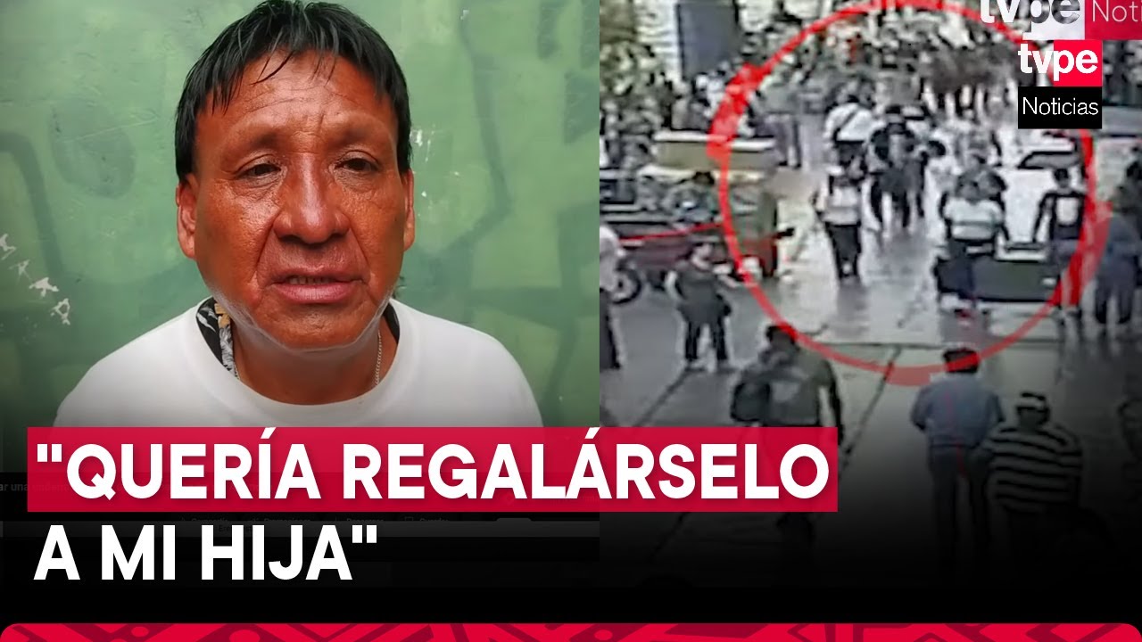 La insólita excusa de un ladrón detenido por robar una cadena de oro a una transeúnte en av. Abancay