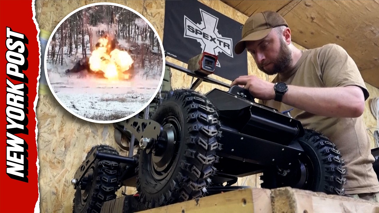 Meet Ukraine's Autonomous Killer Robots Fighting Off Russia's Invasion
