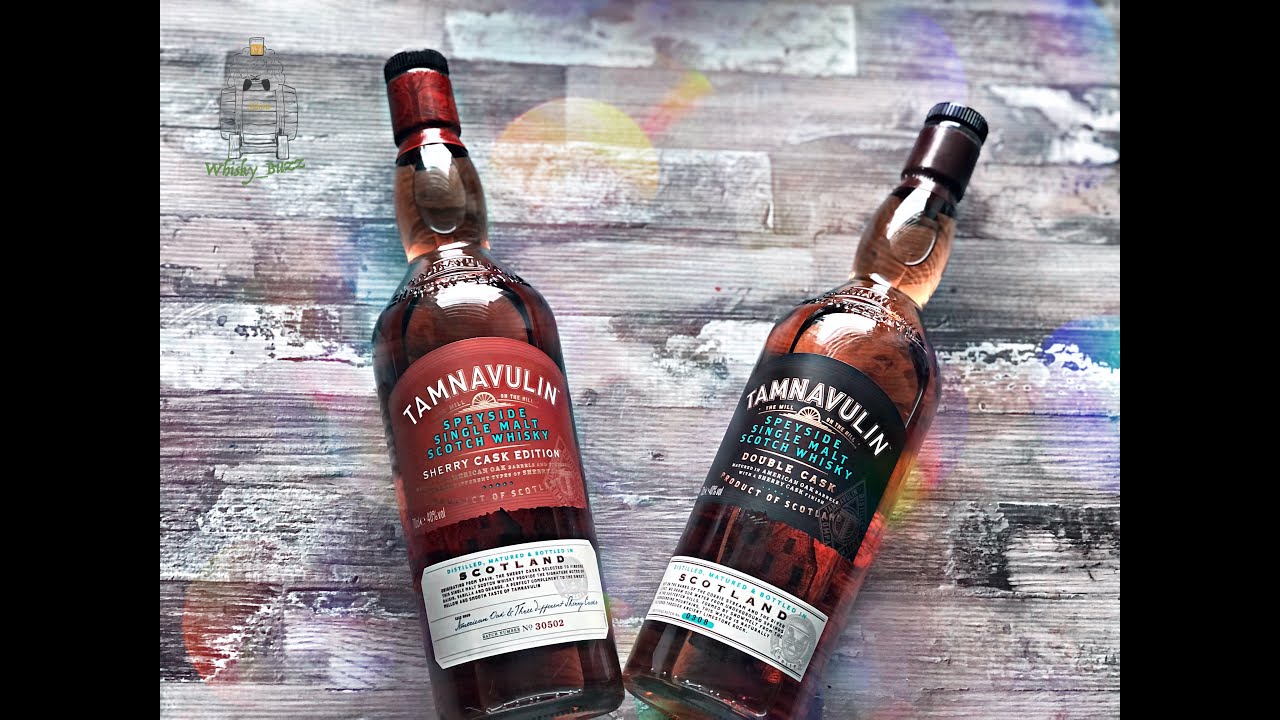 Tamnavulin Double Cask & Tamnavulin Sherry Cask Edition, a comparison - Whisky Review in English