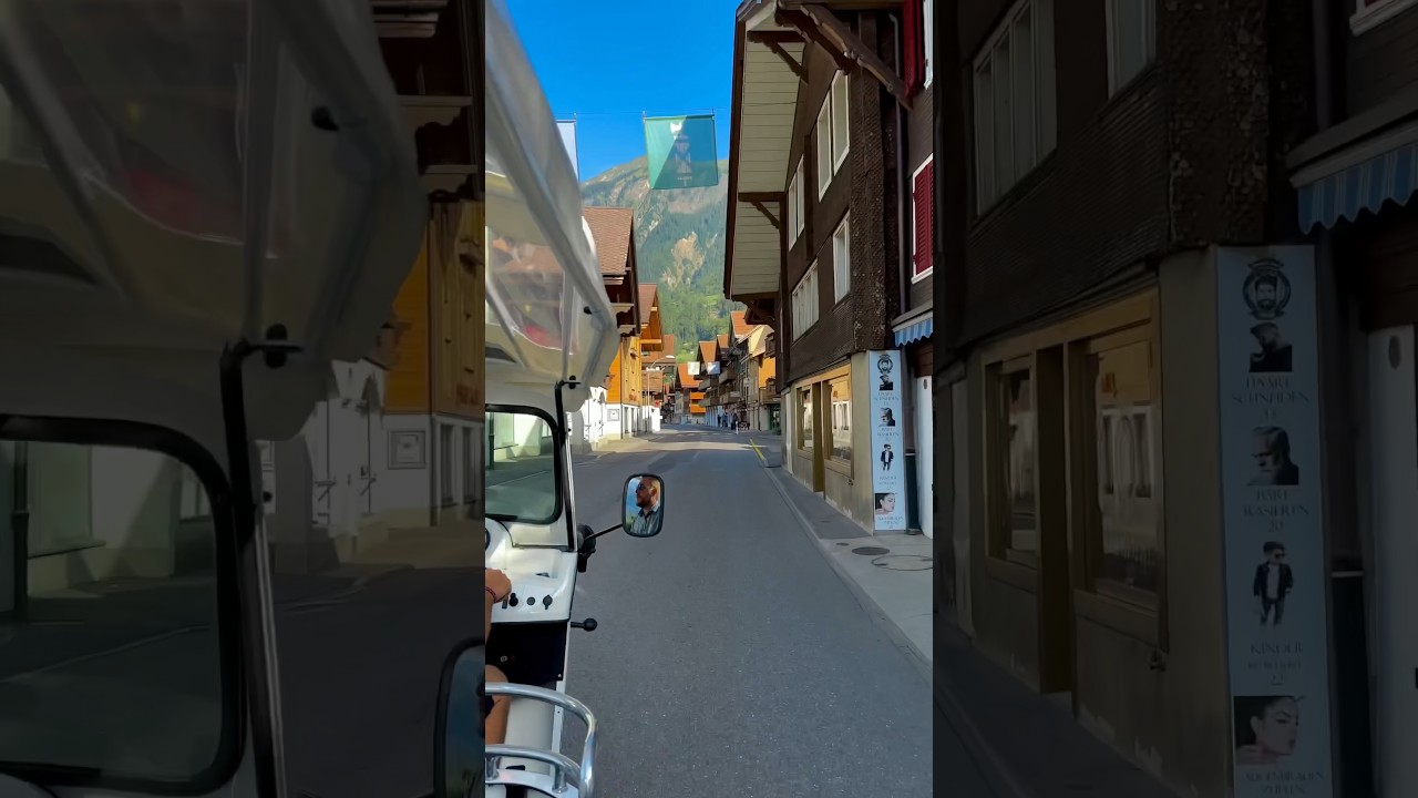 Wanna have the time of your life? #tuktuk #brienz #travel #nature #shortsvideo  #switzerland