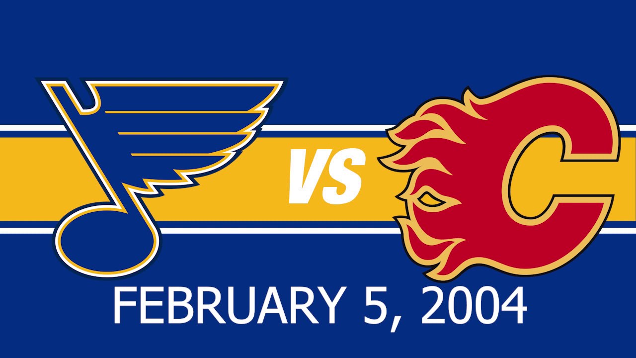 Highlights: Blues at Flames: February 5, 2004
