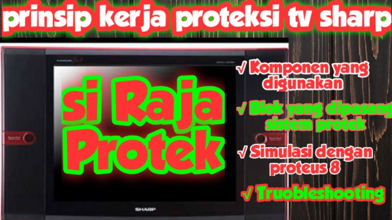 cara kerja protek tv sharp