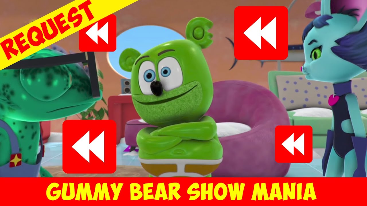 Ice Ice Gummy (Gummy Talks Backwards) Special Request - Gummy Bear Show MANIA