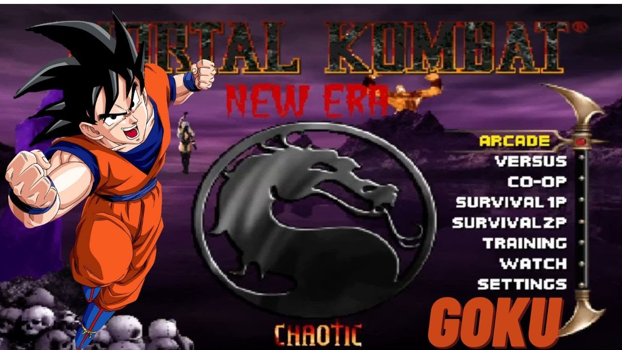 Goku in Mortal Kombat Chaotic New Era