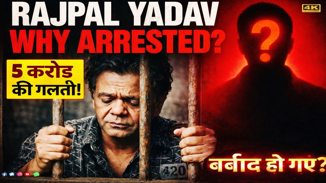 Rajpal Yadav ki 5 Crore ki Galti: Haste-Haste Jail Tak ka Safar! 😱