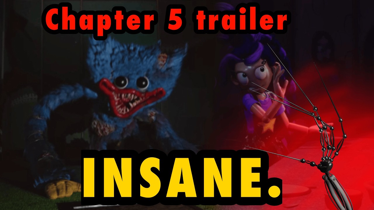 Poppy Playtime Chapter 5 GAMEPLAY TRAILER Was INSANE (+ Analysis)
