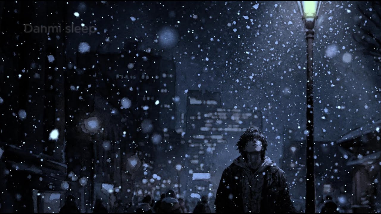 ❄️눈 오는 밤, 잠시 멈춰 서서 Standing Still in the Snow //🎵어두운 피아노 사색 음악 Dark Piano for Night Thoughts