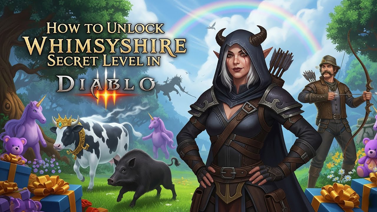 How to Unlock Whimsyshire in Diablo 3 | Secret Level Guide (2025)