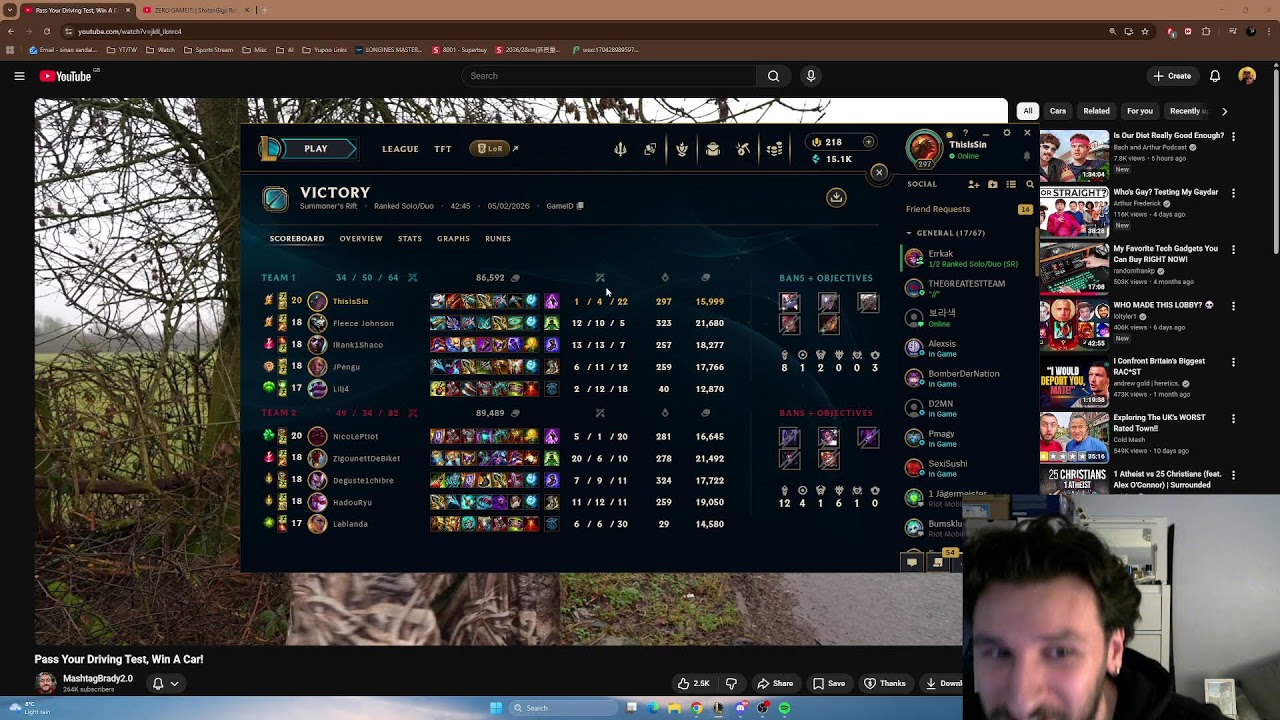 RANK 1 SENNA | TTS NOW WORKING ON BITS / TIP / SUBS !!!!