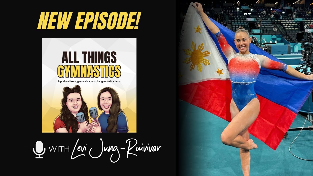 Interview with 2024 Olympian Levi Jung-Ruivivar -- All Things Gymnastics Podcast