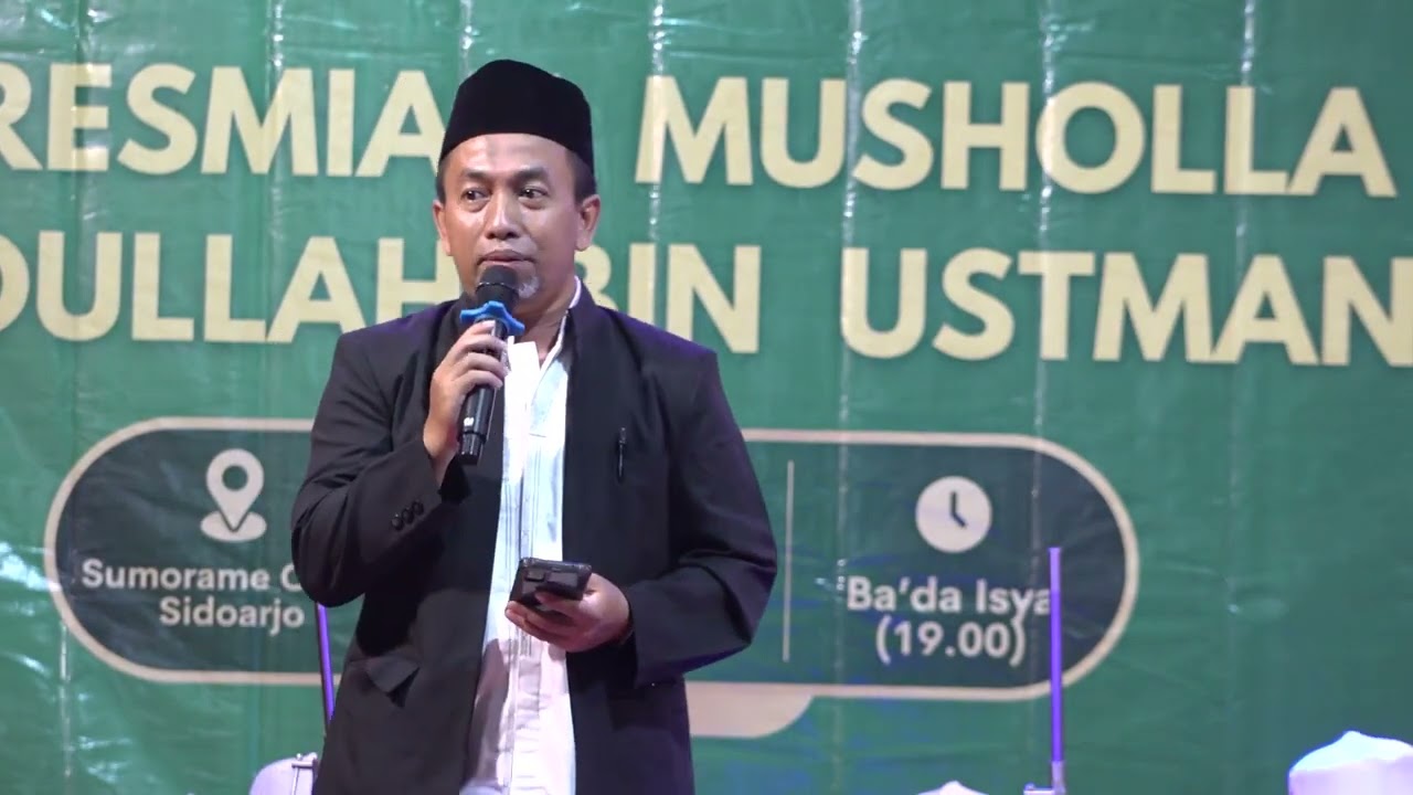 Peresmian Musollah Abdullah Bin Ustman