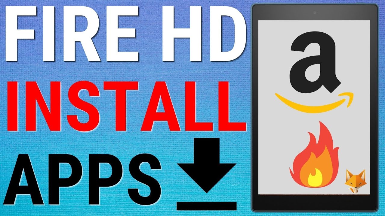 Как загружать приложения на планшет Amazon Fire HD