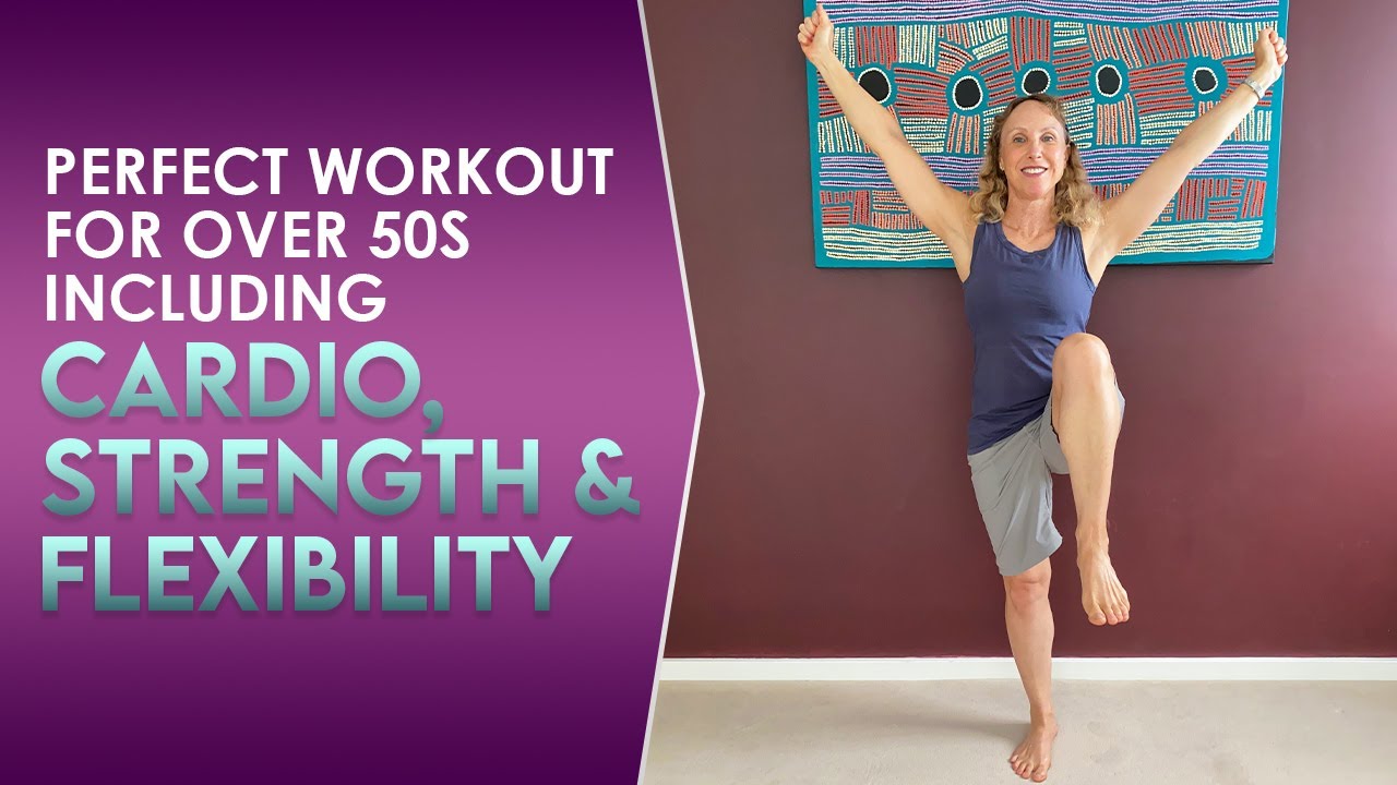 over 50s easy fitness workout