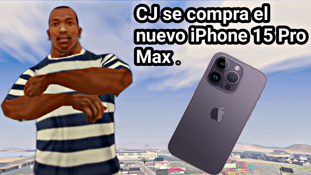 CJ se compra el nuevo Iphone 15 Pro Max - GTA: San Andreas Loquendo.