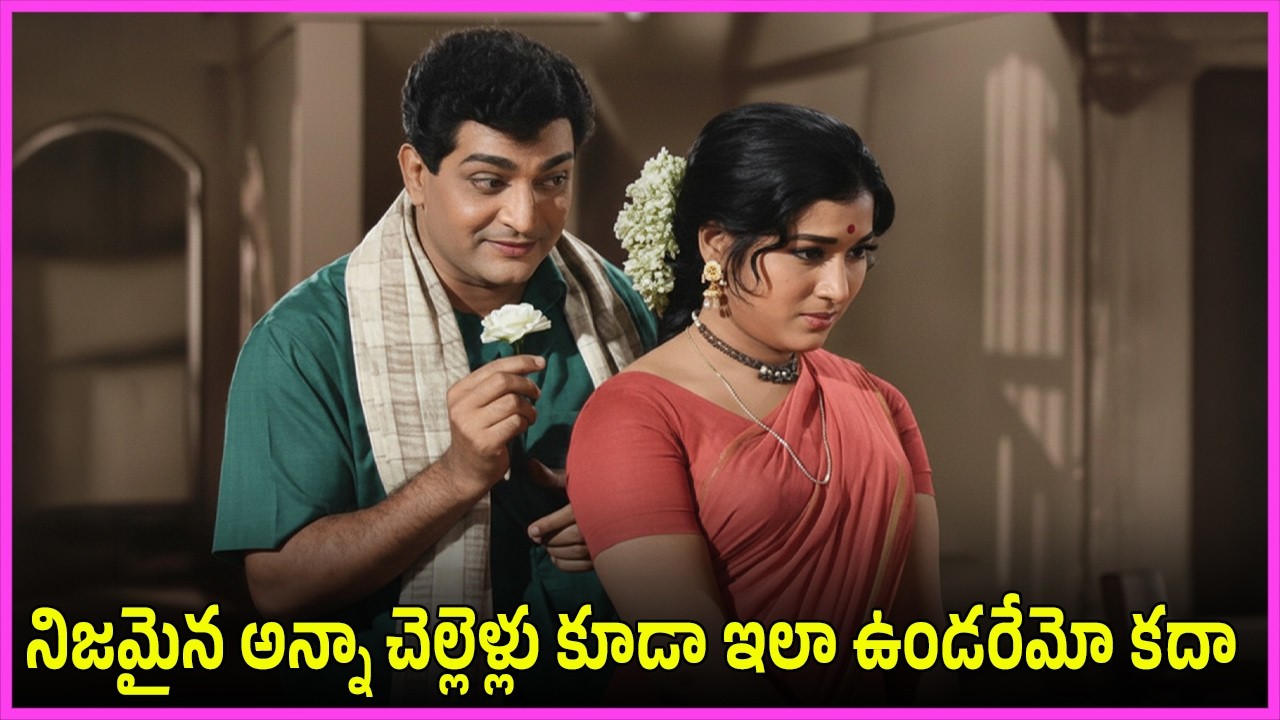 నిజమైన అన్నా చెల్లెళ్లు కూడా ఇలా ఉండరేమో కదా - NTR, Vanisri Ultimate Family Drama Scenes