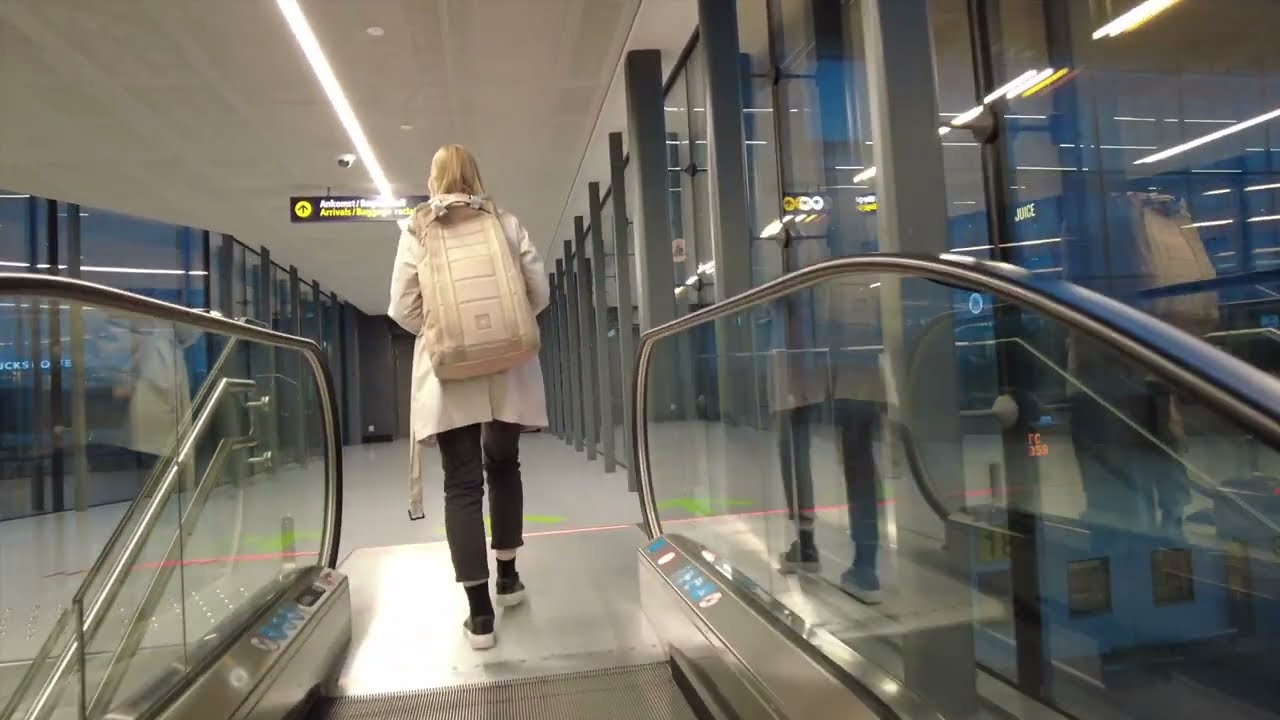 Прибытие и отправление в аэропорт Бергена