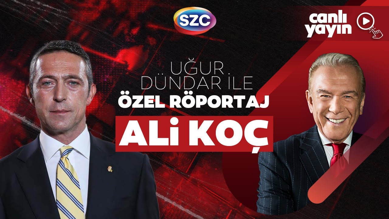 Ali Koç ile Özel Röportaj | Uğur Dündar | Seçime Giden Fenerbahçe'de Tüm Soruları Yanıtlıyor