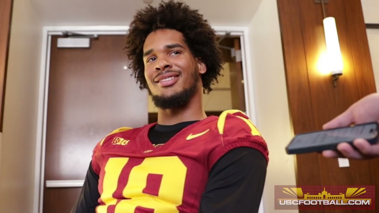 USC Media Day 2025: LB Eric Gentry on leadership, Desman Stephens and trash talking