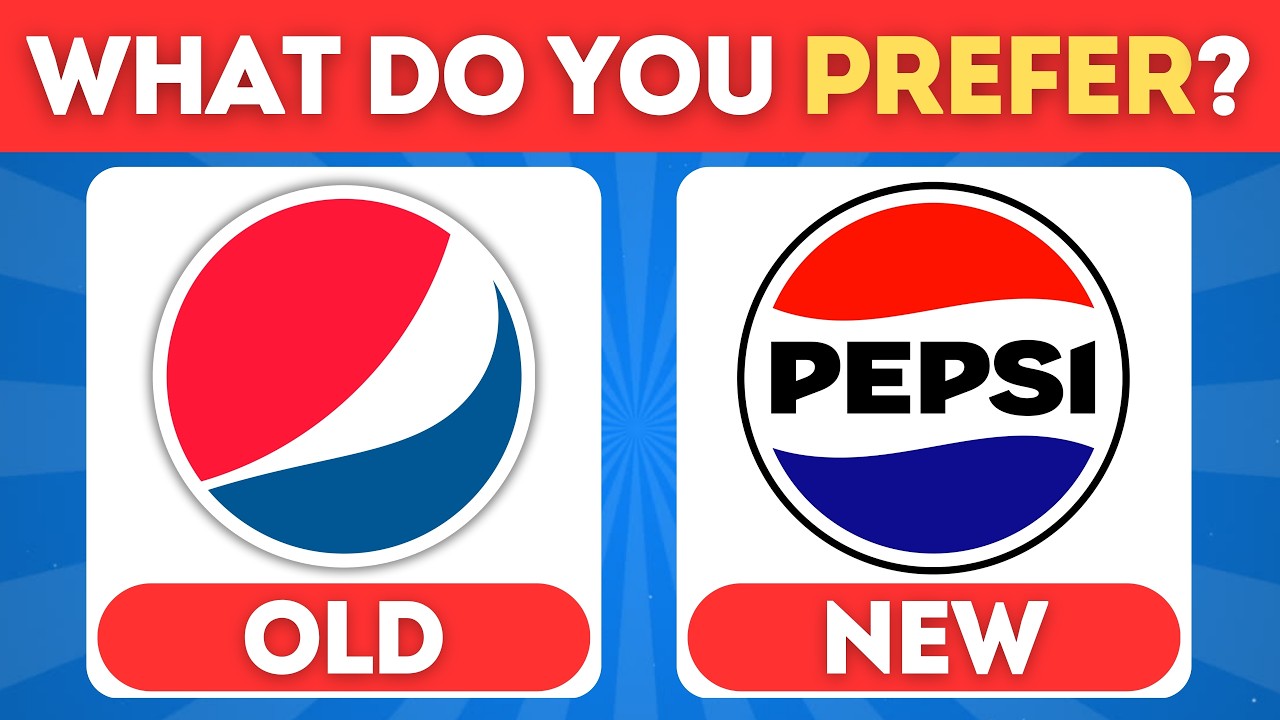 Would You Rather...? Old Vs New Logo | Logo Quiz