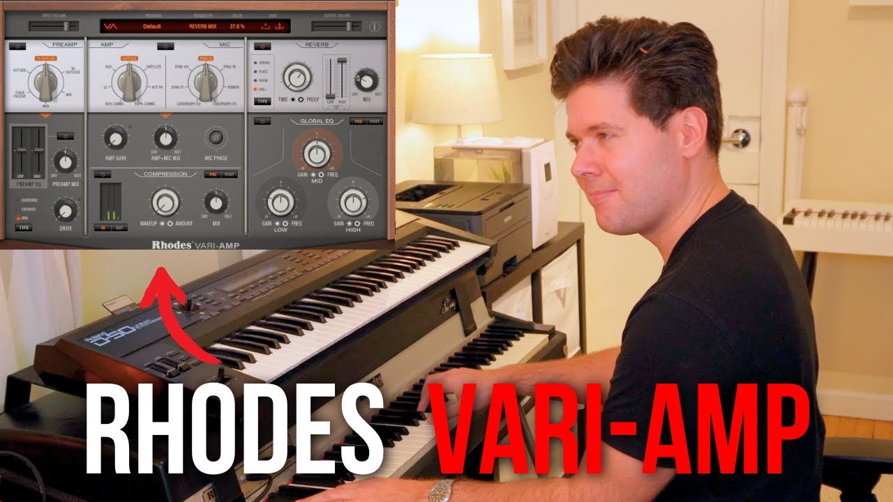 Пробуем новый плагин Rhodes Vari-Amp!