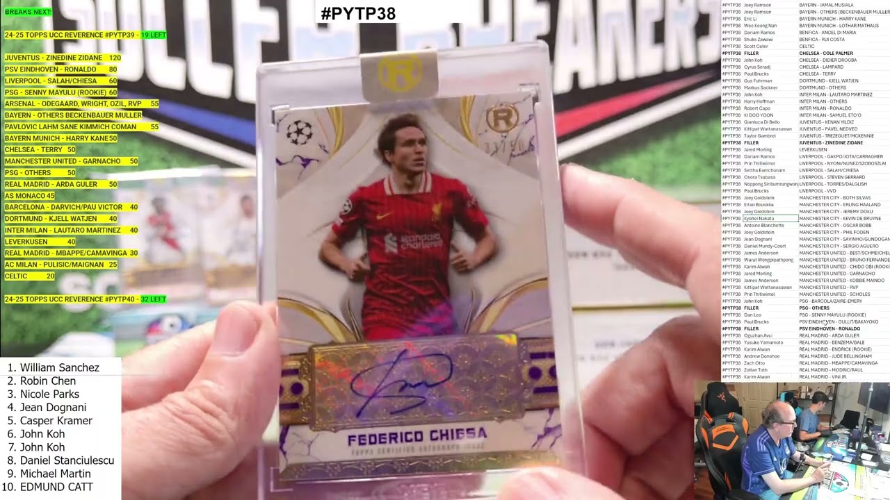 2024-25 Topps UEFA Club Competitions REVERENCE 4 Hobby Box Case Break #PYTP38 (SOCCER BREAKERS FC)