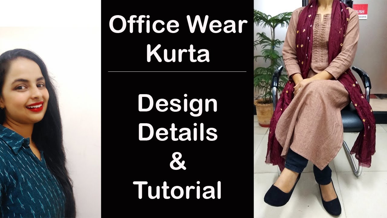 One Kurta For All Seasons| Design And Fabric Details| Neckline Tutorial