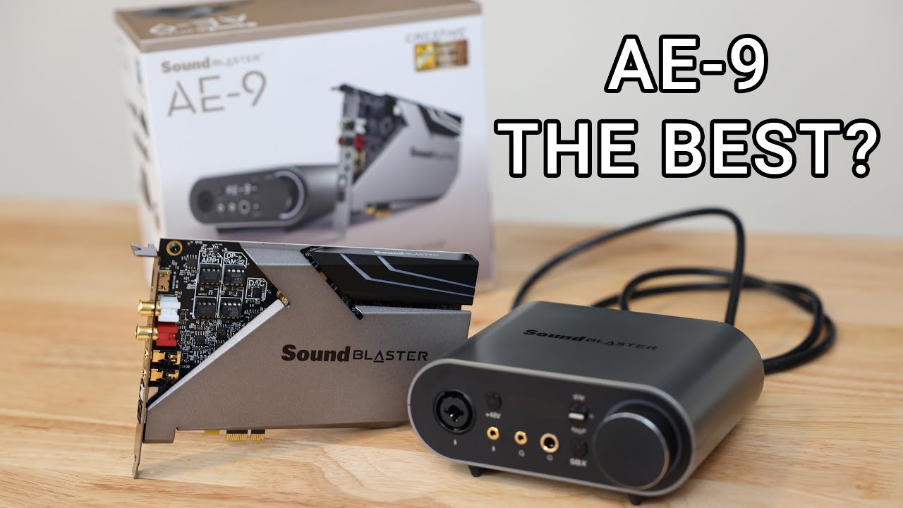 Звуковая карта SoundBlaster AE-9 Premium или просто премиум-цена?