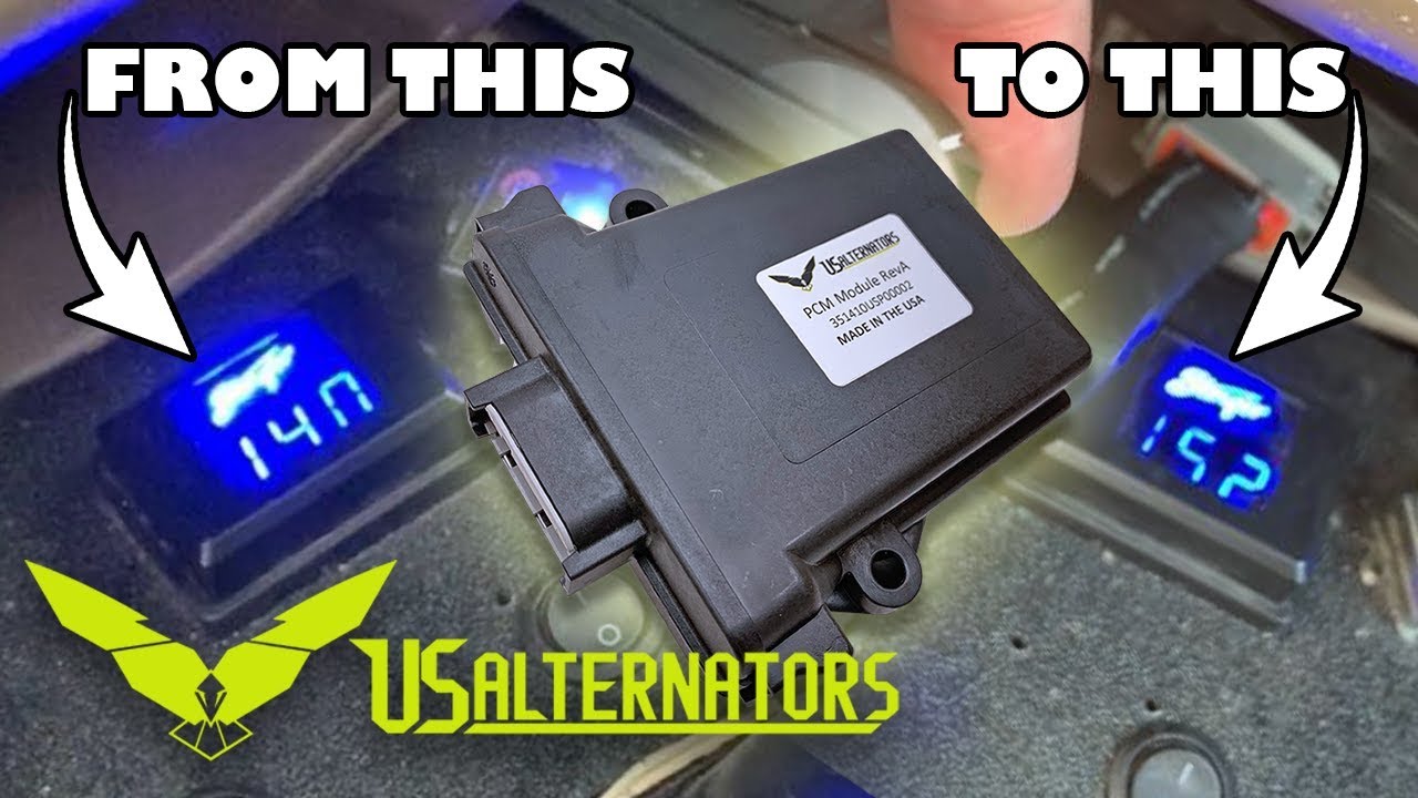 US Alternators PCM Module Installation - Boosting Voltage The Right Way