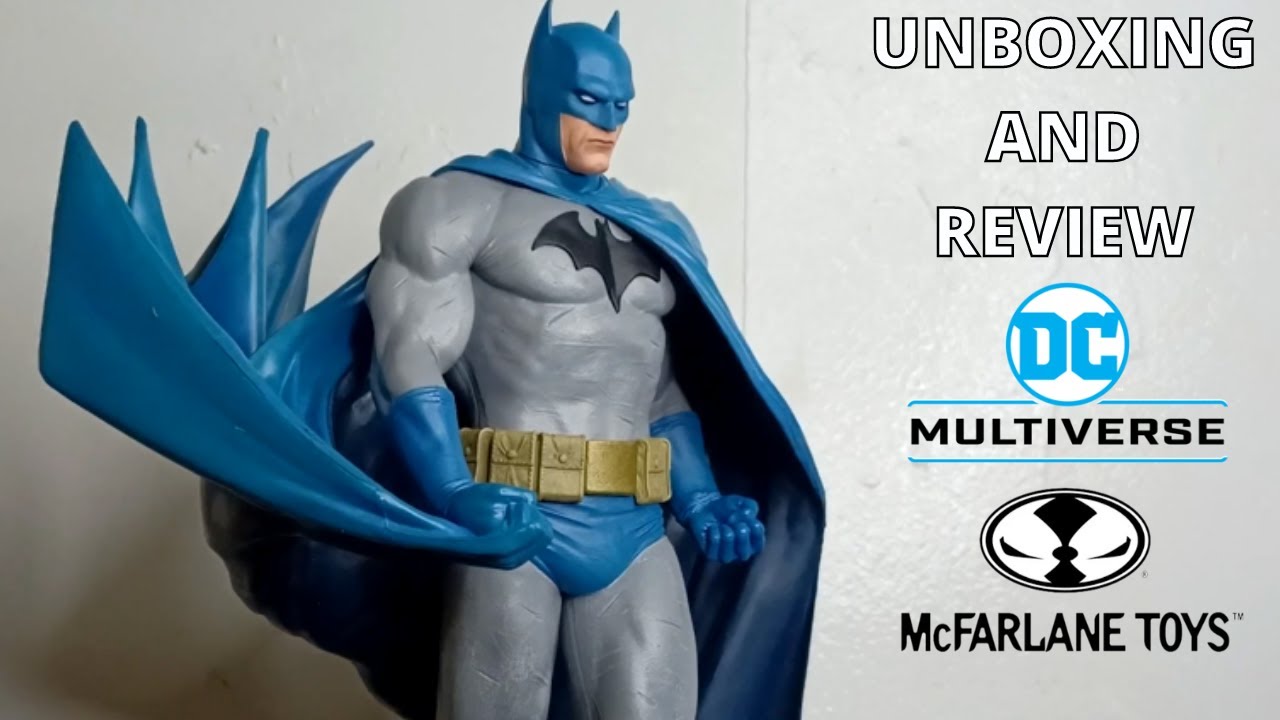 McFarlane Toys Batman Hush Statue - DC Multiverse - Unboxing and Review