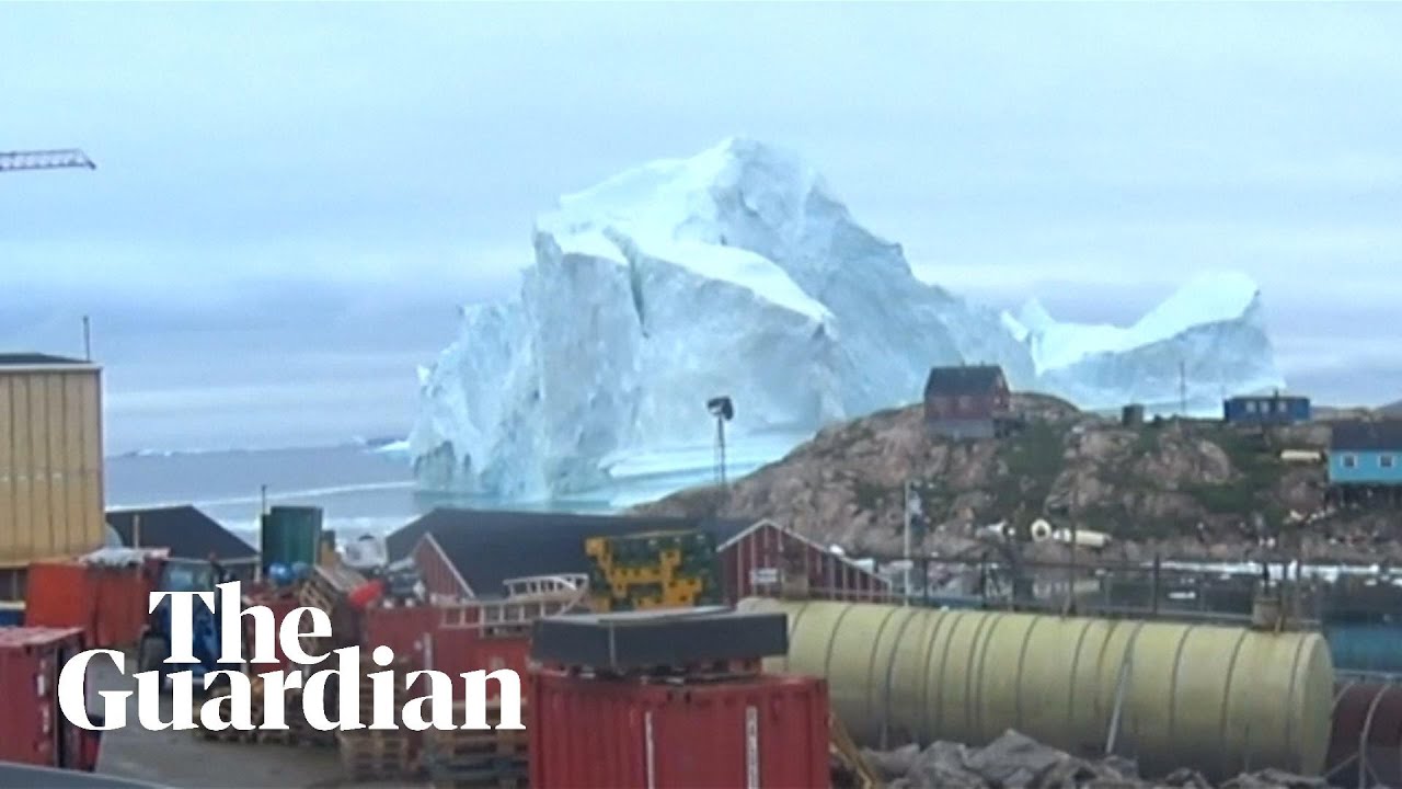 Huge iceberg threatens small Greenland village with tsunami